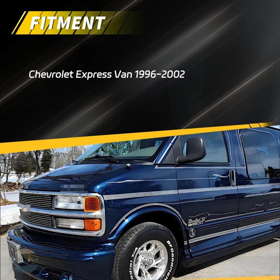 並行輸入品 シボレー カバー 1996〜2002年式 エクスプレス バン 1500