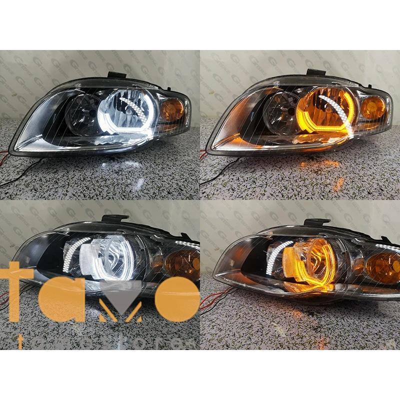 並行輸入品 アウディ audi a4 ヘッドライト キット ヘッド ライト rs4