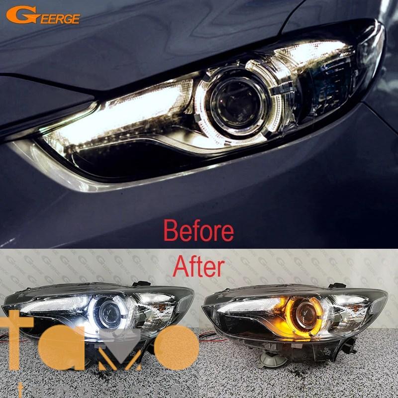 並行輸入品 マツダ mazda ヘッド 6アテンザマツダ 6 gj gl超高輝度 w
