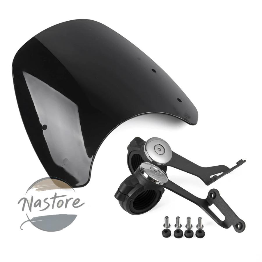 並行輸入品 バイク スクリーン フロント abs ガラス デフレクター ブラケット フライ トライアンフ カスタムパーツ 部品 アクセサリー_1