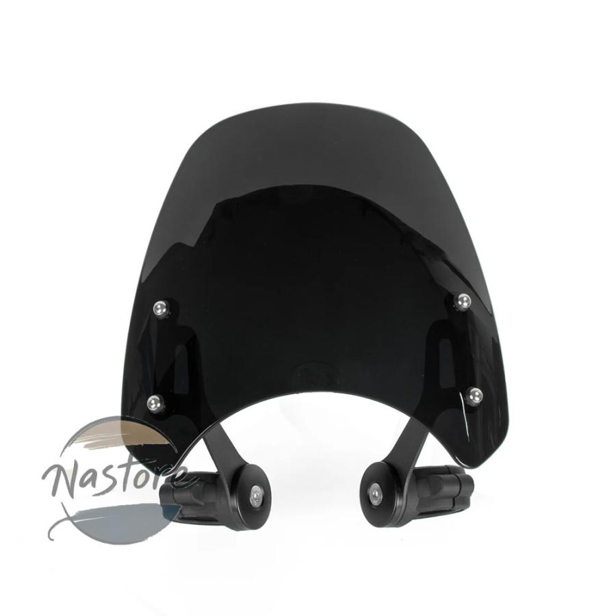 並行輸入品 バイク スクリーン フロント abs ガラス デフレクター ブラケット フライ トライアンフ カスタムパーツ 部品 アクセサリー_2