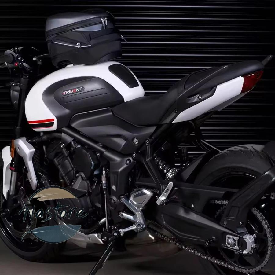 並行輸入品 バイク トライデント 660 タンクパッド プロテクター
