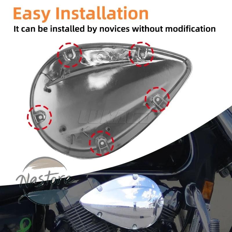 並行輸入品 vt400 ホンダ honda バイク カバー フィルター クローム パステルカラー aero 750 vt750 c vt750c vt750rs 2004 2013 カスタムパーツ 部品の画像
