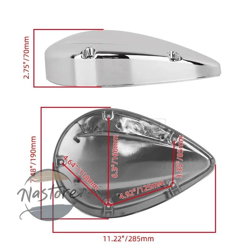 並行輸入品 vt400 ホンダ honda バイク カバー フィルター クローム パステルカラー aero 750 vt750 c vt750c vt750rs 2004 2013 カスタムパーツ 部品の画像
