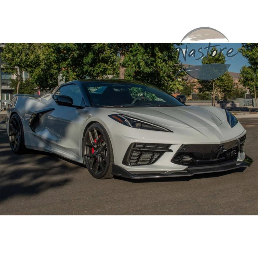 並行輸入品 c8 スポイラー リップスポイラー リップ フロント シボレー