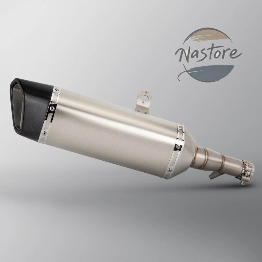 並行輸入品 バイク マフラー 部品 カスタムパーツ アクセサリー 2017-2020 x max 300 xmax300 チタン合金 ミドル接続スライドの画像