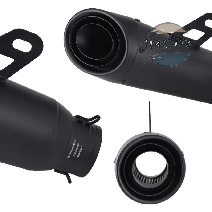 並行輸入品 バイク フロント マフラー 部品 カスタムパーツ アクセサリー r15 mt15 2017-2023 フルシステムチタン合金ミッドリンクパイプ dbキラー_6