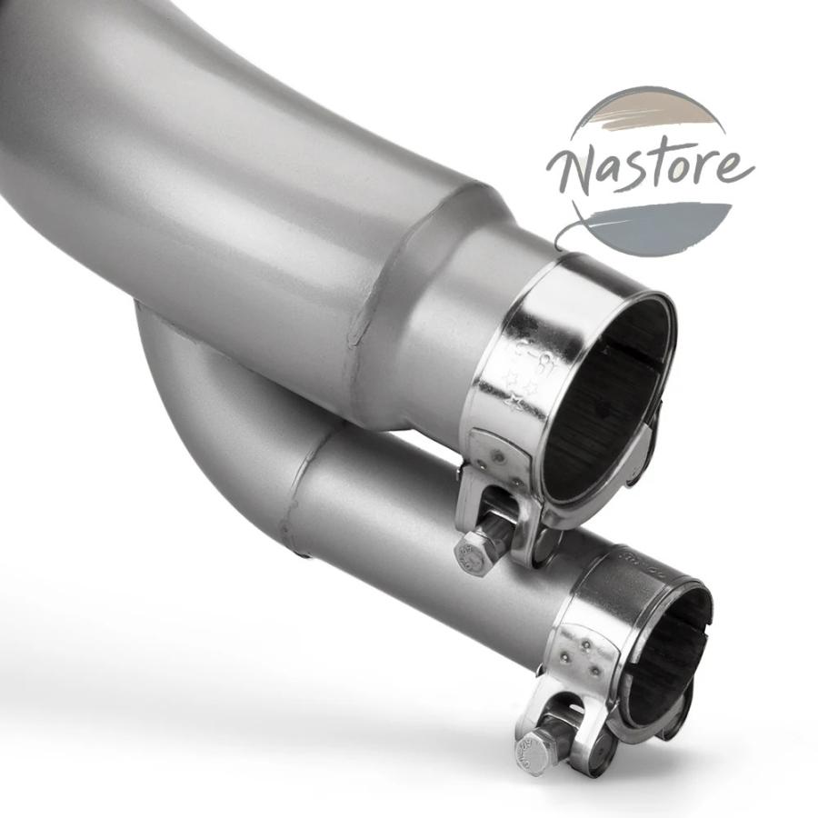並行輸入品 ホンダ honda バイク フロント マフラー vario150 vario 125 150 v1 v2 スリップオン 排気エスケープ リンクパイプ接続 ステンレステール 部品_6