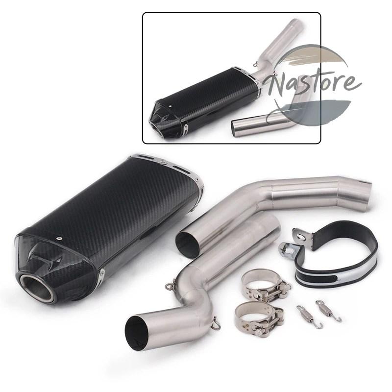 並行輸入品 ヤマハ バイク フロント マフラー 部品 カスタムパーツ アクセサリー mt-09 mt09 fz-09 2021-23 スリップオン フルシステム 排気リンクパイプ_7