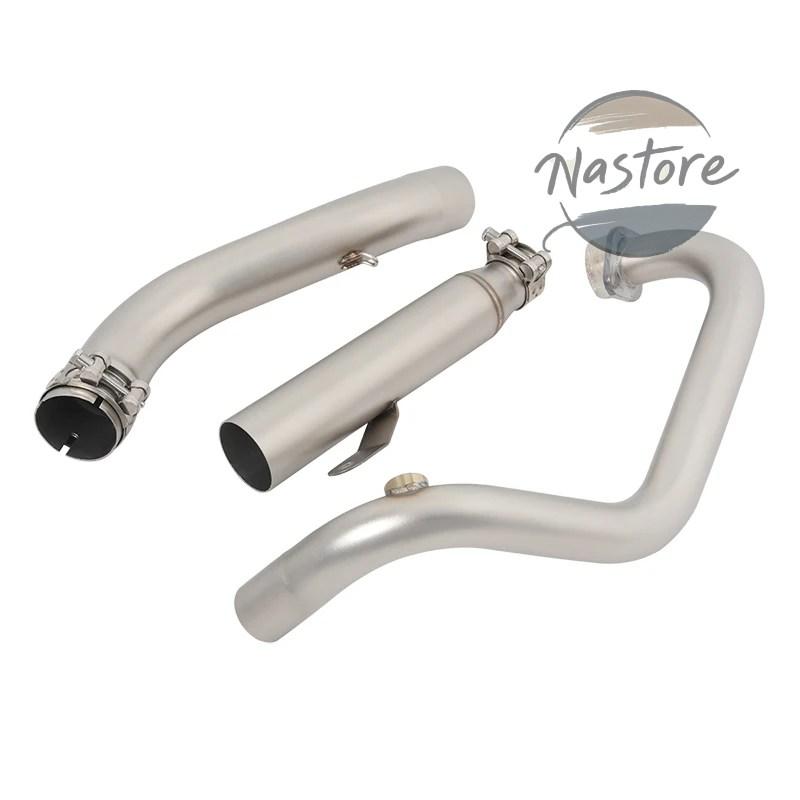 並行輸入品 cf500sr バイク リップ マフラー 500sr 2024 2025 接続 スオン 排気エスケープシステム ステンレス ミドルリンクパイプ カスタムパーツ 部品_1