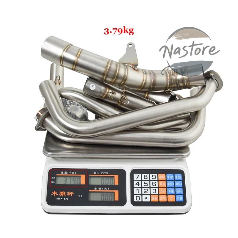 並行輸入品】バイク フロント マフラー カスタム カワサキ z125 z 125