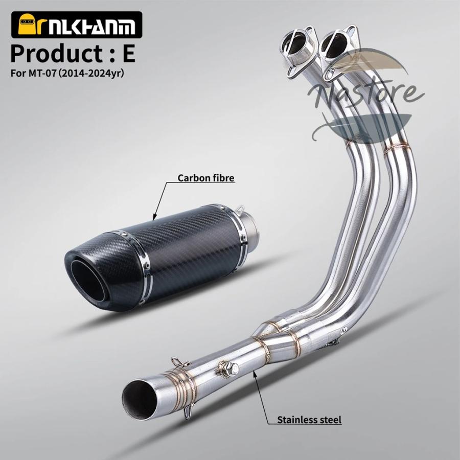 BMW S1000RR 2019-2023 チタン フロントパイプ 排気管マフラー 用BMW