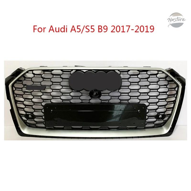 並行輸入品 アウディ audi フロント スポーツ六角メッシュハニカム