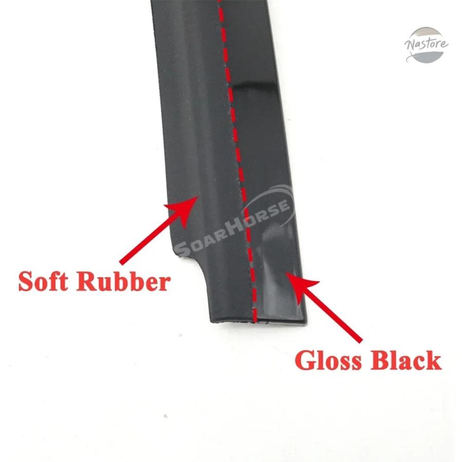 ブランド登録なし - 並行輸入品 R55 MINI 下唇 CLUBMAN 2007 2015 LCI 2009 2014 右ドアウェザースト Bピラー カスタム一部分 一部分 付属品