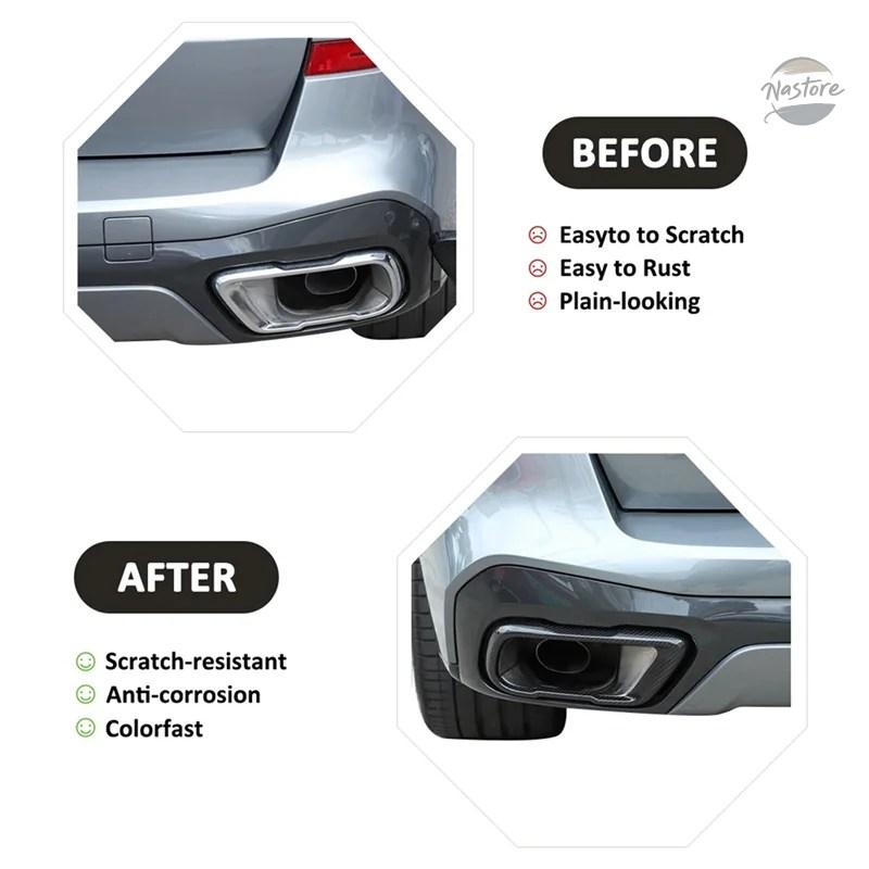 並行輸入品 BMW X5 カバー マフラー アクセサリー カスタム X6 X7 G05