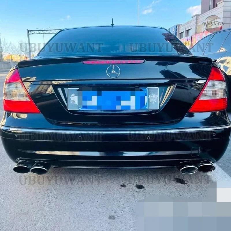 並行輸入品 W211 スポイラー メルセデス ベンツ リア カーボン E 