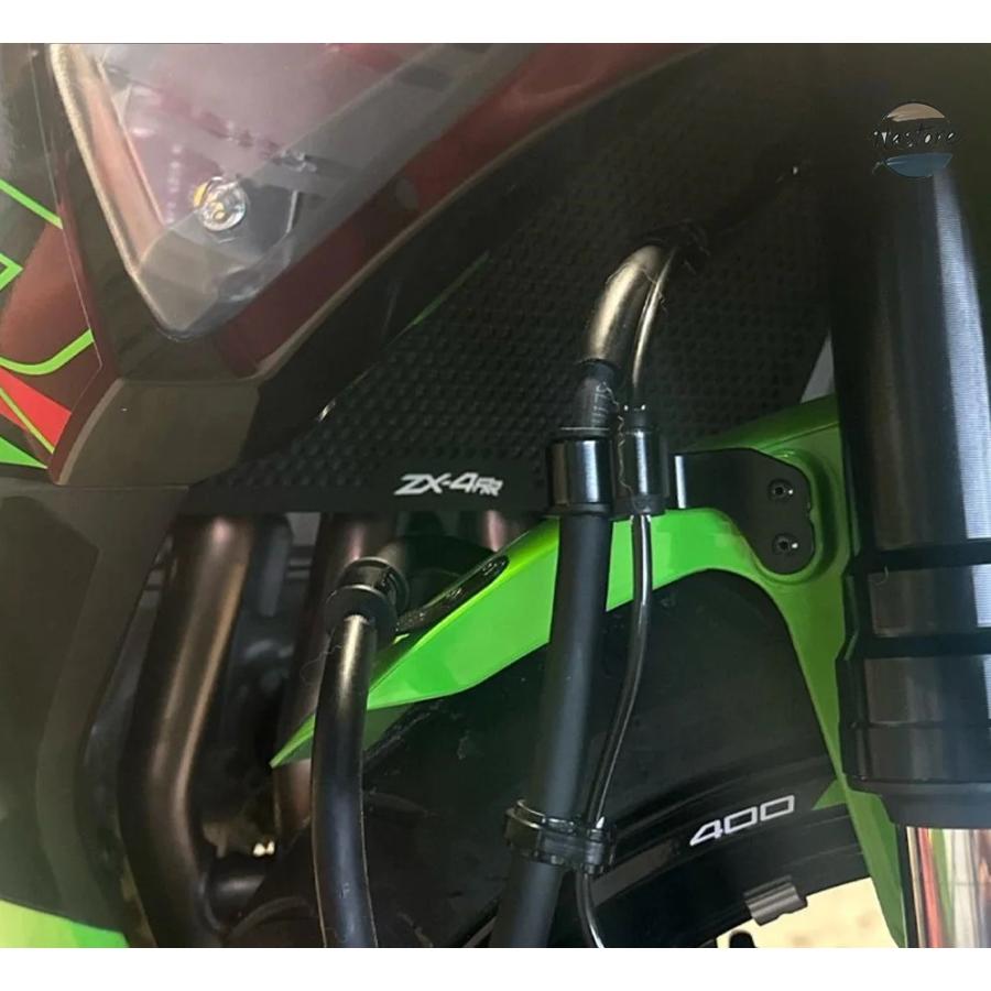 並行輸入品 カバー ガード ラジエーター カワサキ ニンジャ ZX25R