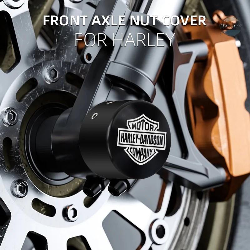 車のパーツ 並行輸入品 バイク カバー フロント スカルアクスルナットキャップ