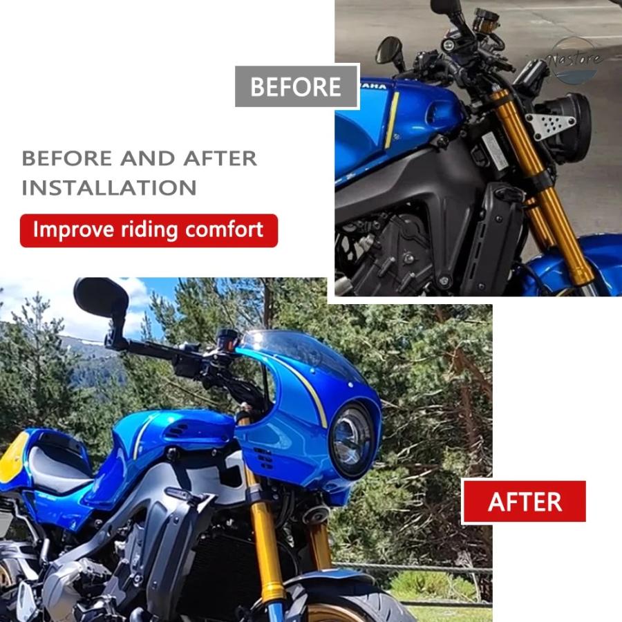 並行輸入品 XSR900 バイク カバー ヘッドライト アクセサリー カスタム