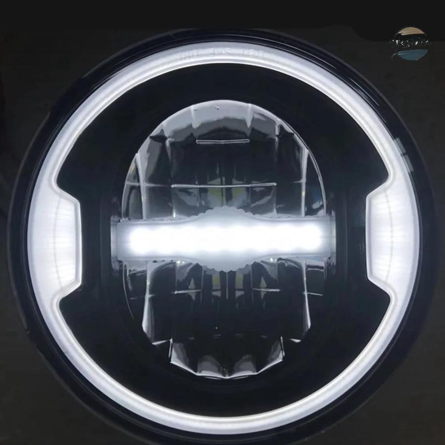 並行輸入品 XL1200 ヘッド 5 3/4インチ 5.75インチ リフレクター LED ライト ホワイト DRL カスタムパーツ パーツ アクセサリー_3