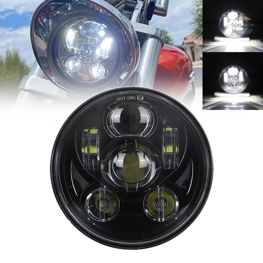 並行輸入品 ホンダ VT1300 バイク ヘッド 5 3/4インチ 5.75インチ LED
