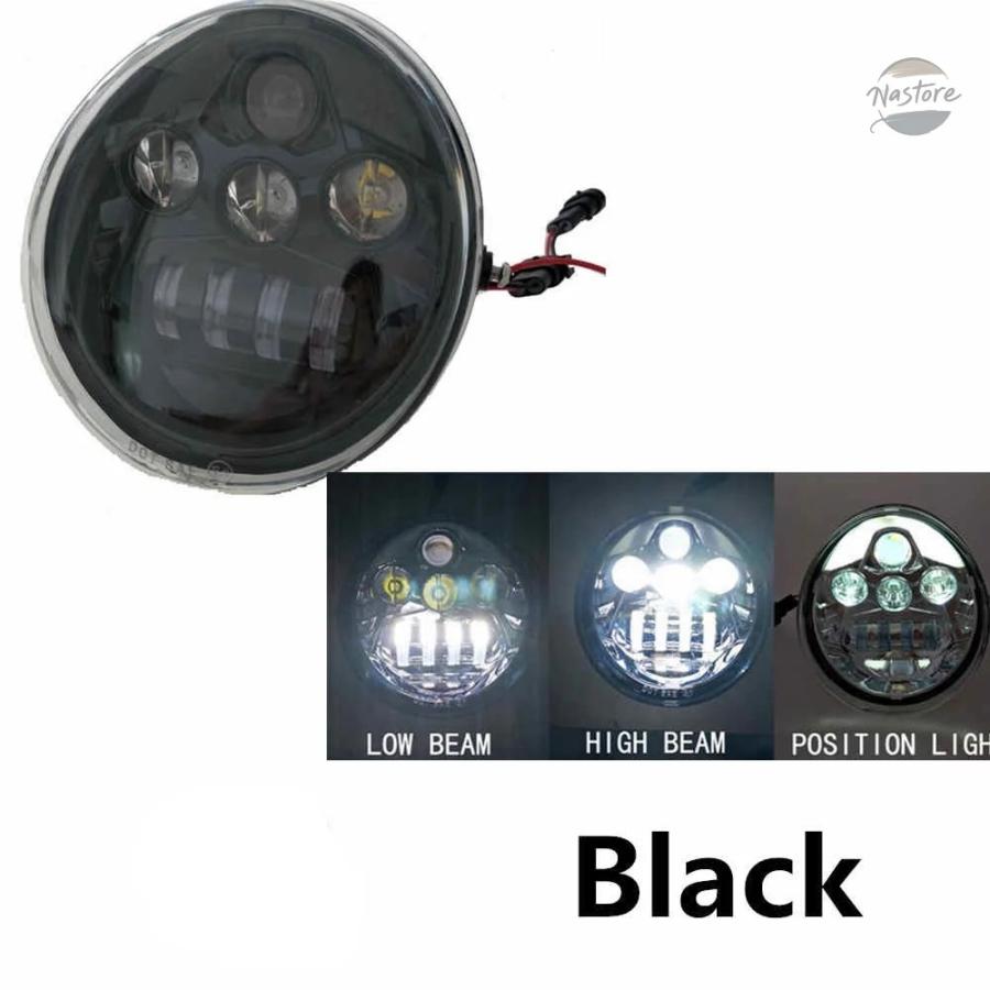 並行輸入品 バイク ヘッド V RODマッスルナイトロッド LEDライト ホワイトエンジェルアイ カスタムパーツ パーツ アクセサリー_10
