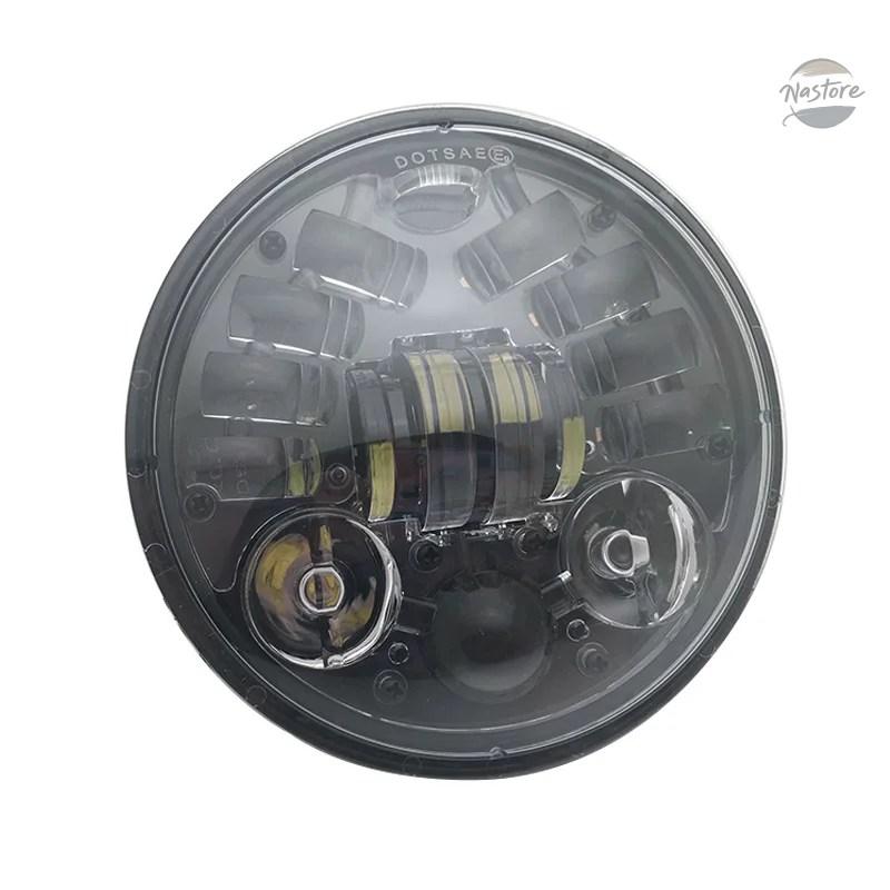 並行輸入品 トライアンフ バイク ヘッド 2X 5.75インチ LED DRL HALO ライト ROCKET III 3 SPEED カスタムパーツ パーツ アクセサリー_6