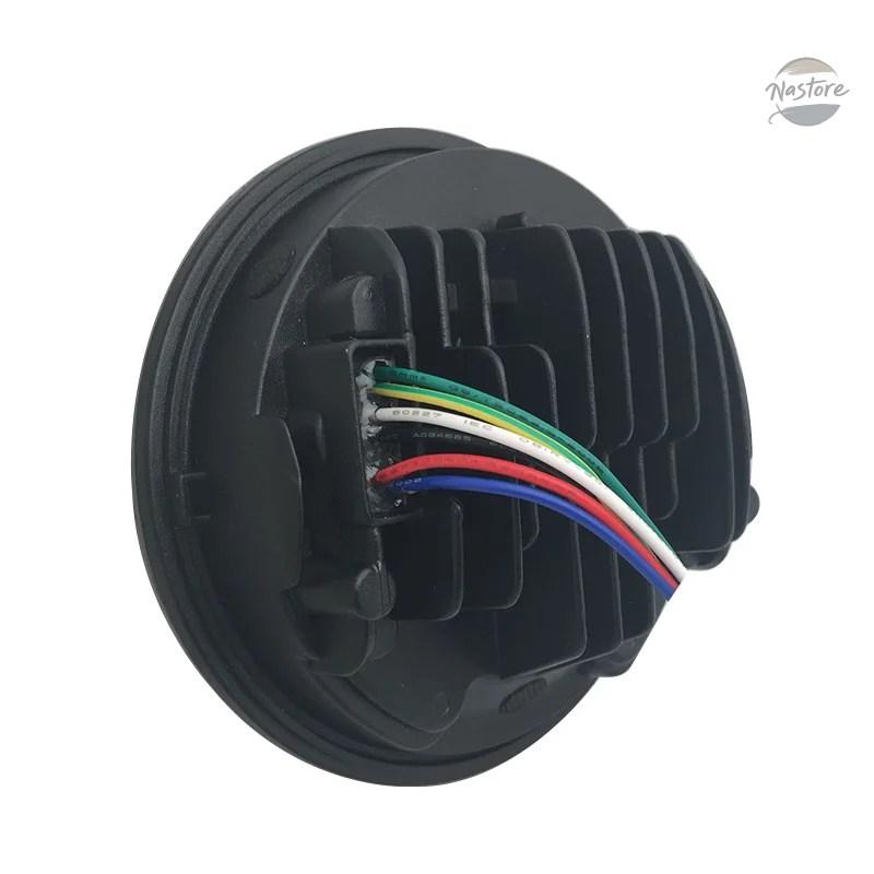 並行輸入品 トライアンフ バイク ヘッド 2X 5.75インチ LED DRL HALO ライト ROCKET III 3 SPEED カスタムパーツ パーツ アクセサリー_8