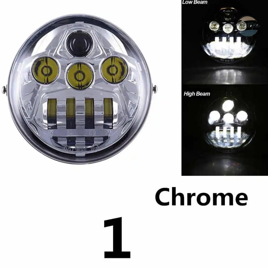 並行輸入品 E9 ヘッドライト ヘッド DOT V ROD LEDライト デイ