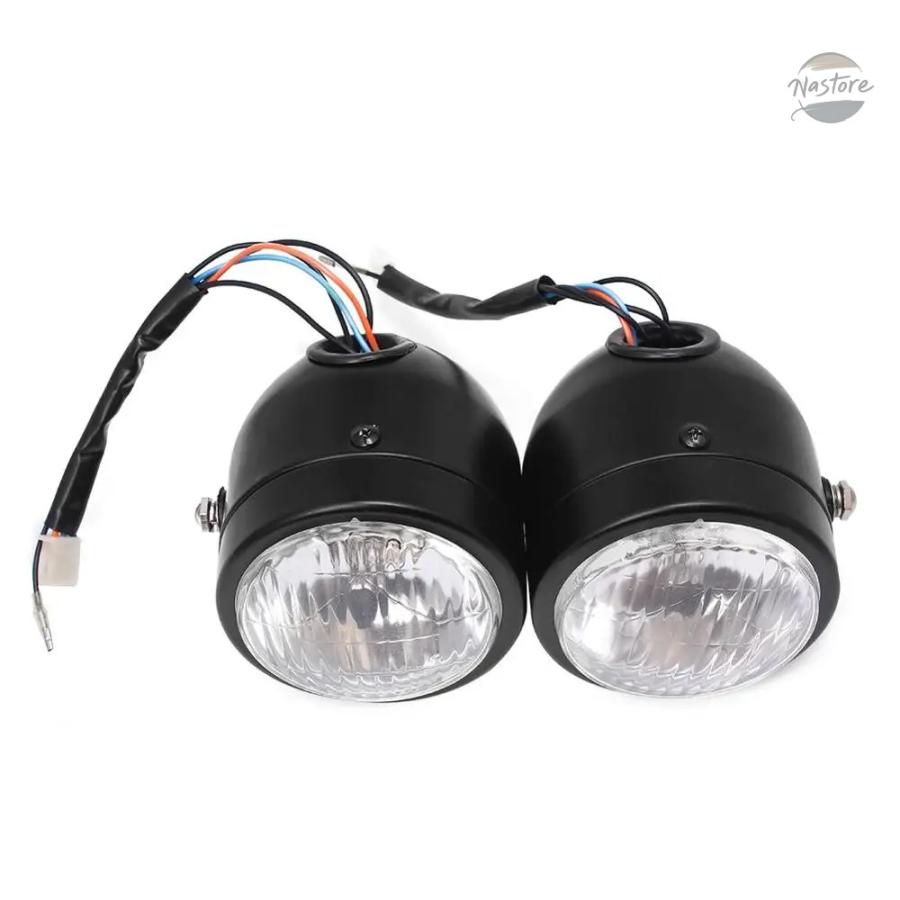 カスタムバイクパーツ ダブルヘッドライト カスタムバイクパーツ ダブルヘッドライト 楽天市場】デュアル ヘッド