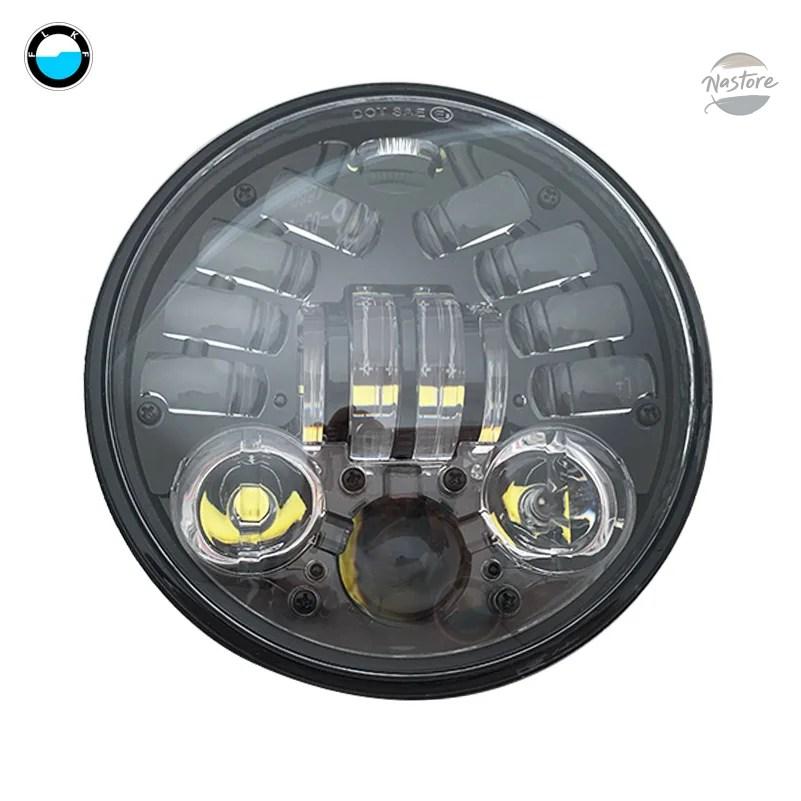 並行輸入品 スズキ バイク アクセサリー カスタム ヘッド 5.75インチ LED ライト バケット カスタムパーツ パーツ アクセサリー_16