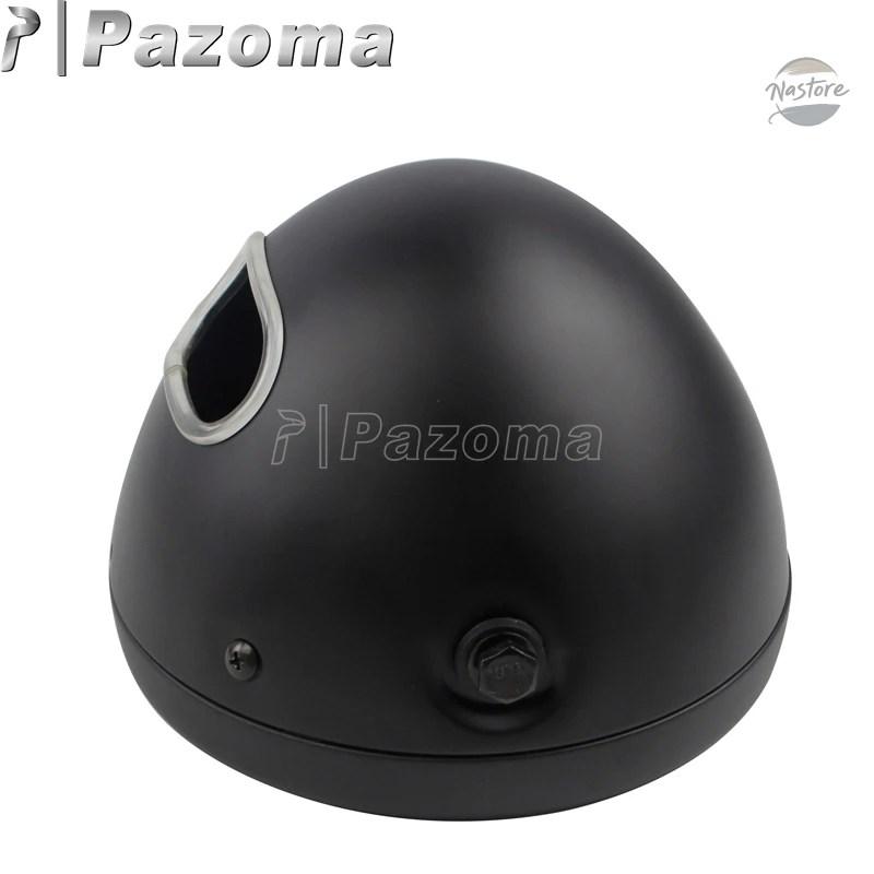 並行輸入品 バイク ヘッドライト ヘッド 汎 7インチラウンドLEDライト マウント カスタムパーツ パーツ アクセサリーの画像