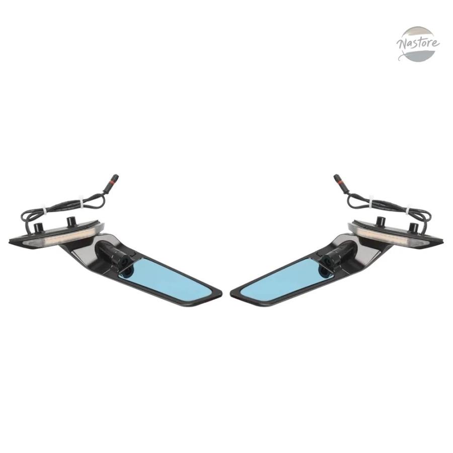 並行輸入品 BMW S1000RR バイク ミラー 2019 2024 2023 LEDウィンカー