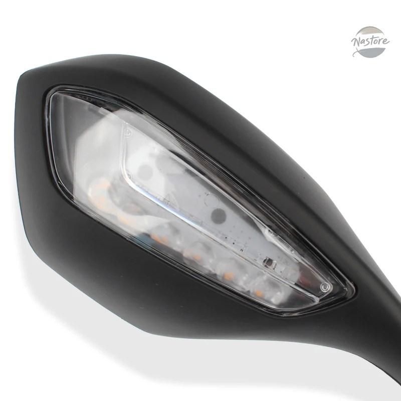 並行輸入品 BMW S1000RR バイク ミラー バック LED ウィンカーライト 
