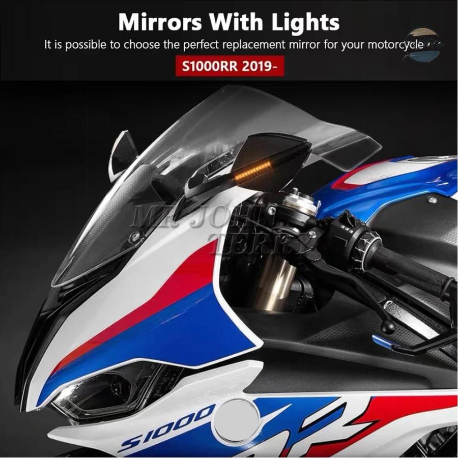 並行輸入品 BMW S1000RR バイク ミラー アクセサリー カスタムパーツ