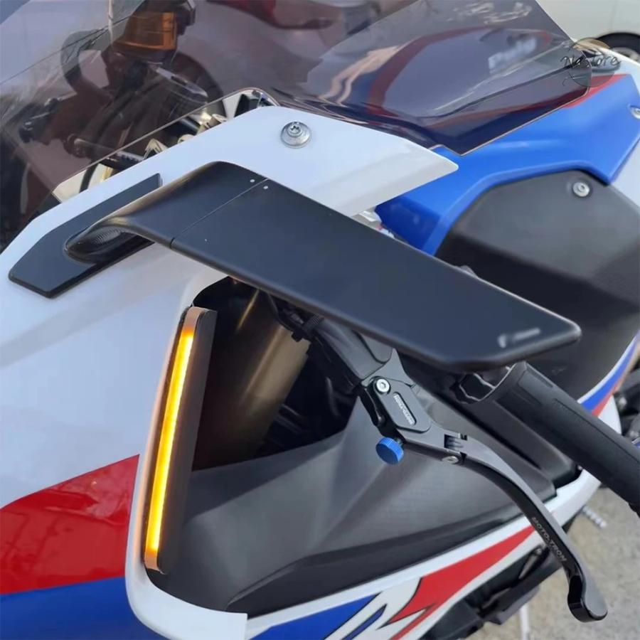 並行輸入品 BMW S1000RR バイク ミラー 2019 2024 ウィンドウィング