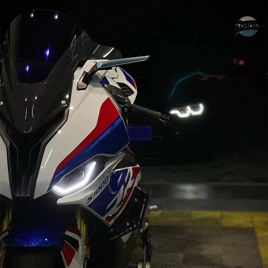 並行輸入品 BMW S1000RR バイク ミラー 2019 2024 ウィンドウィング