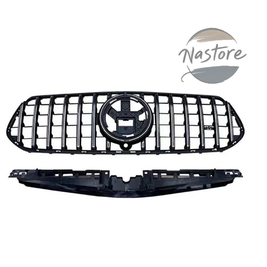 並行輸入品 メルセデスベンツ mercedes フロント 部品 カスタムパーツ アクセサリー ベンツ w167 gleクラス gle350 gle450 gle580 2024 バンパーグリルの画像