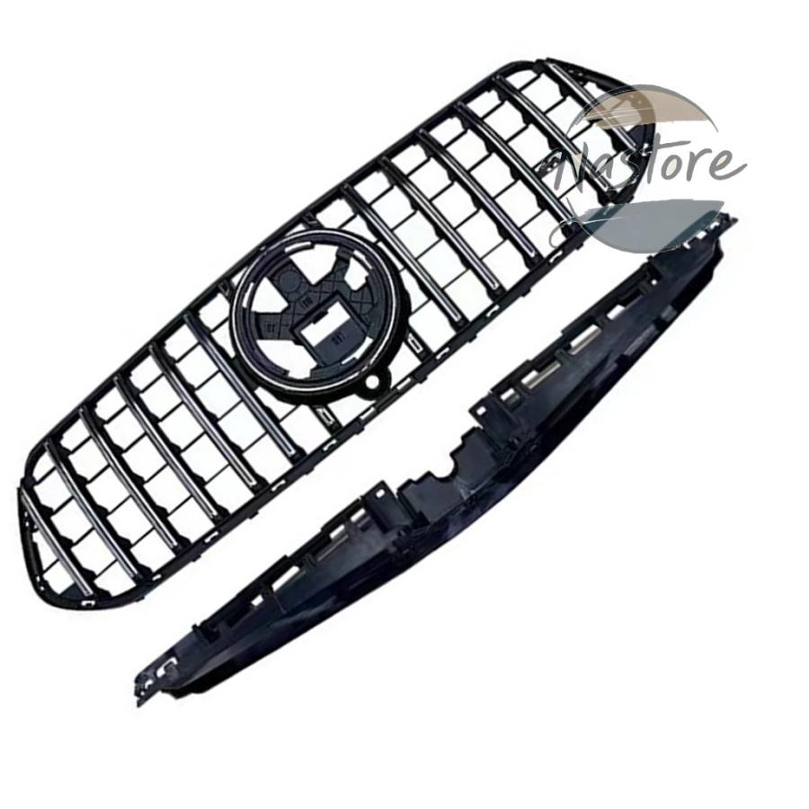 並行輸入品 メルセデスベンツ mercedes フロント 部品 カスタムパーツ アクセサリー ベンツ w167 gleクラス gle350 gle450 gle580 2024 バンパーグリルの画像