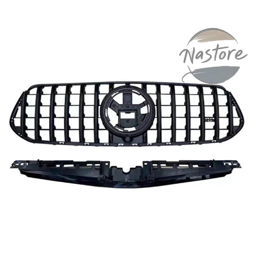 並行輸入品 メルセデスベンツ mercedes フロント 部品 カスタムパーツ アクセサリー ベンツ w167 gleクラス gle350 gle450 gle580 2024 バンパーグリルの画像