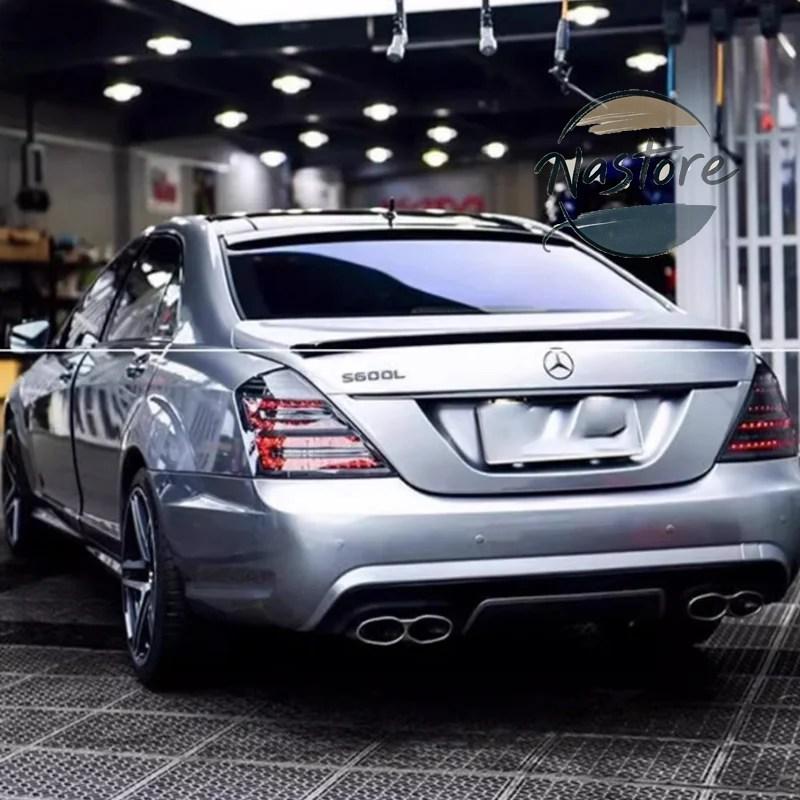 BENZ W221 Sクラス カーボン トランクスポイラー リアスポイラー 並行輸入品 w221 メルセデス スポイラー リップ リア ベンツ sクラス