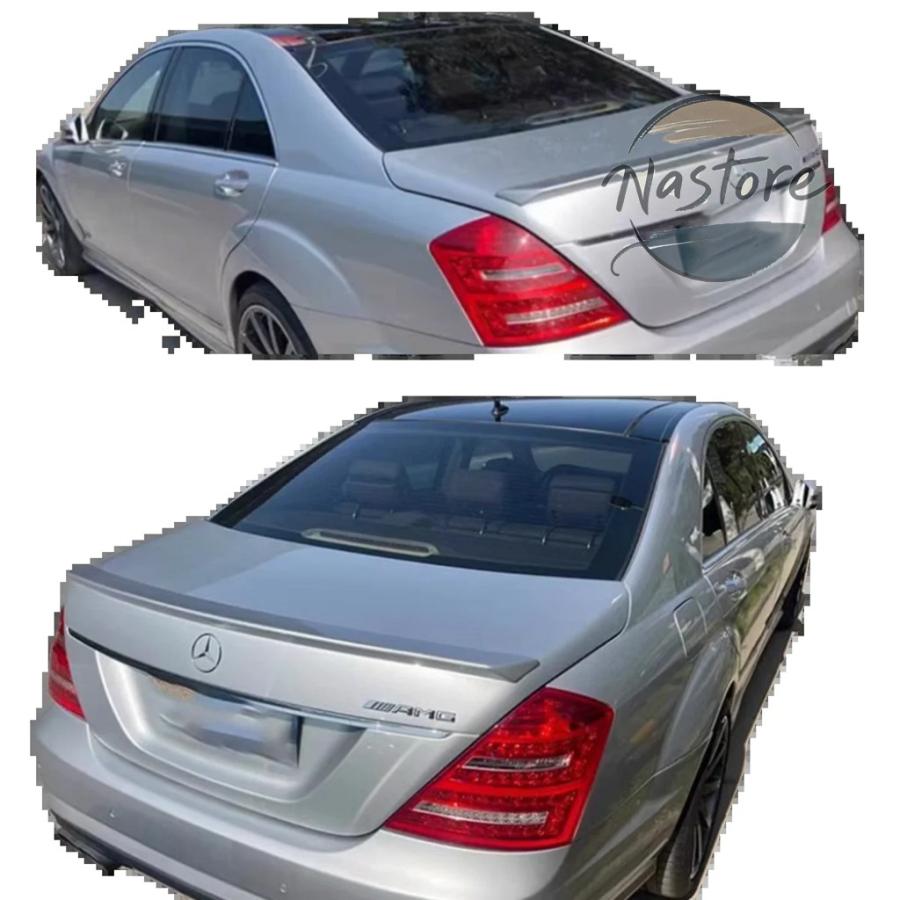 BENZ W221 Sクラス カーボン トランクスポイラー リアスポイラー 並行輸入品 w221 メルセデス スポイラー リップ リア ベンツ sクラス