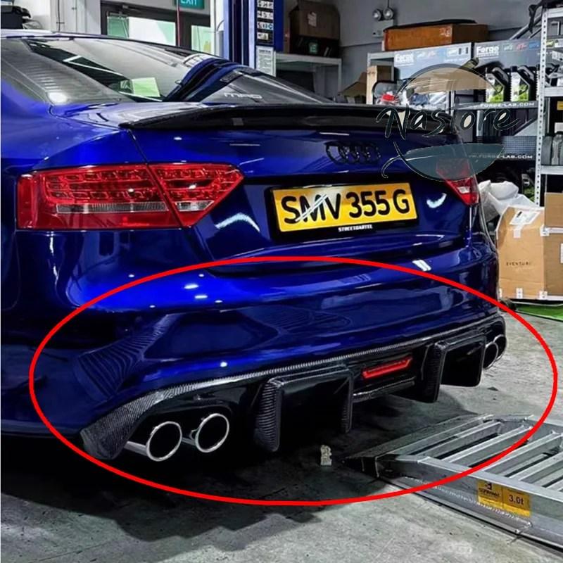 並行輸入品 アウディ audi リア 部品 カスタムパーツ アクセサリー a5 sラインs5クーペ2008-2015 排気プレートセパレーターa5ス_4