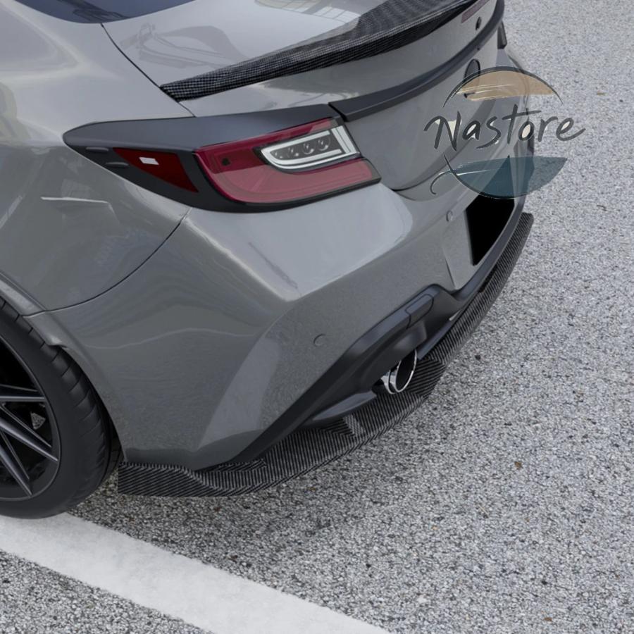 並行輸入品 トヨタ toyota リア 部品 カスタムパーツ アクセサリー gr86 スバル SUBARU subaru brz 2022+ バンパーリップディフューザー スポイラー_5