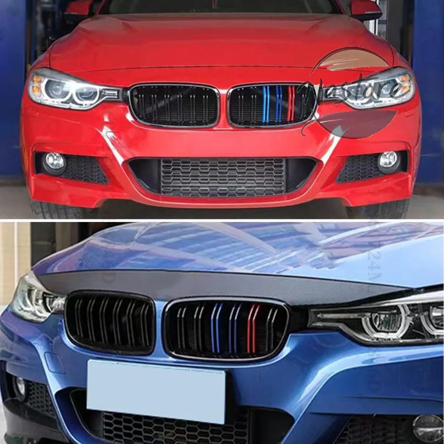 並行輸入品 BMW フロント アップグレード 部品 カスタムパーツ アクセサリー インレットラジエーターグリルキドニーグリルグリッドミドルメッシュの画像