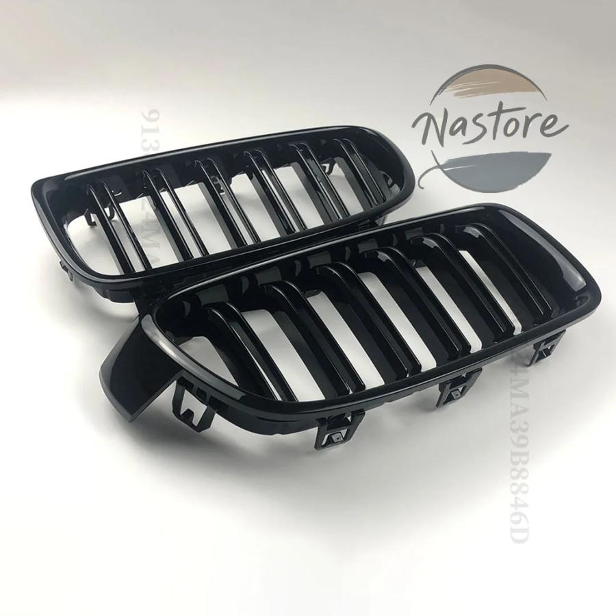 並行輸入品 BMW フロント アップグレード 部品 カスタムパーツ アクセサリー インレットラジエーターグリルキドニーグリルグリッドミドルメッシュの画像