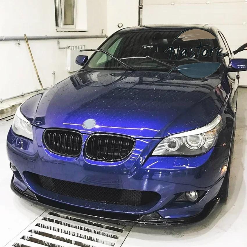 並行輸入品 e60 カバー フロント キット 2005〜2010年式 e61 5シリーズ 525i 530i 540i 550i mスポーツ バンパー カスタムパーツ 部品 アクセサリー_4