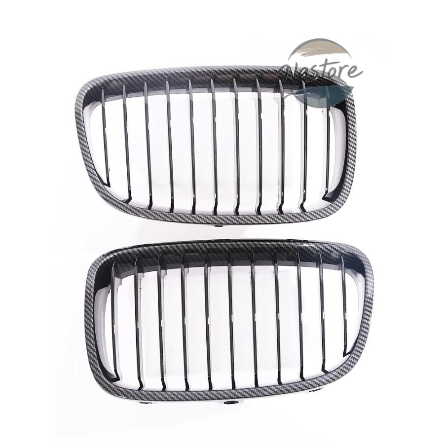 並行輸入品 BMW 部品 カスタムパーツ アクセサリー カーボン ルック レーシングラジエーターメッシュパフォーマンスグリル 1シリーズ f20 f21の画像