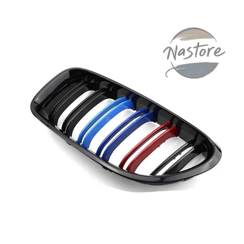 並行輸入品 BMW フロント 部品 カスタムパーツ アクセサリー 6シリーズ f06 f12 f13 2012-2017 スポーツグリル ダブルスラットライングリル kindey_5