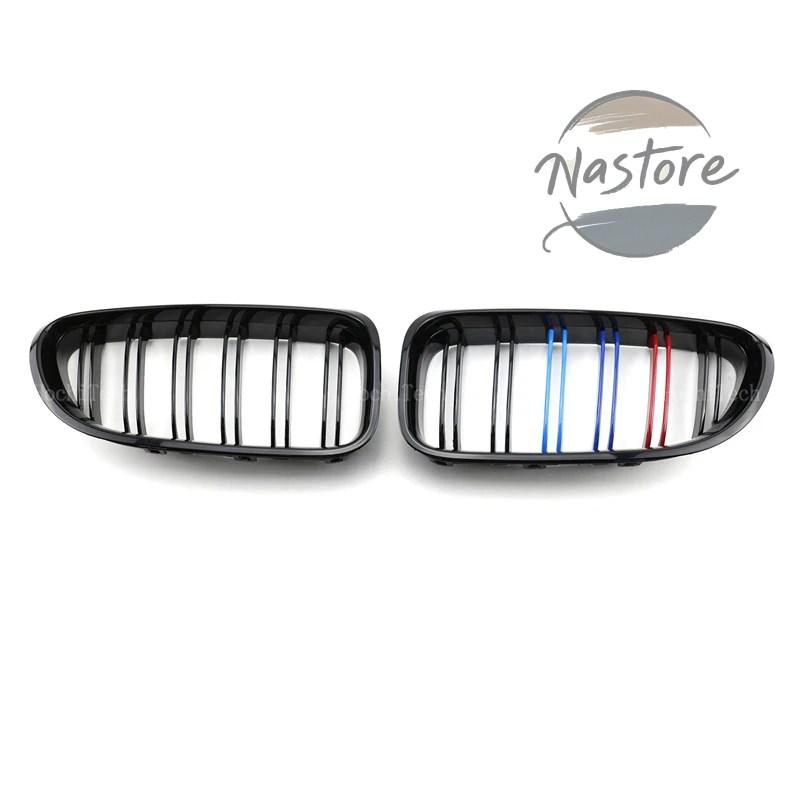 並行輸入品 BMW フロント 部品 カスタムパーツ アクセサリー 6シリーズ f06 f12 f13 2012-2017 スポーツグリル ダブルスラットライングリル kindey_6